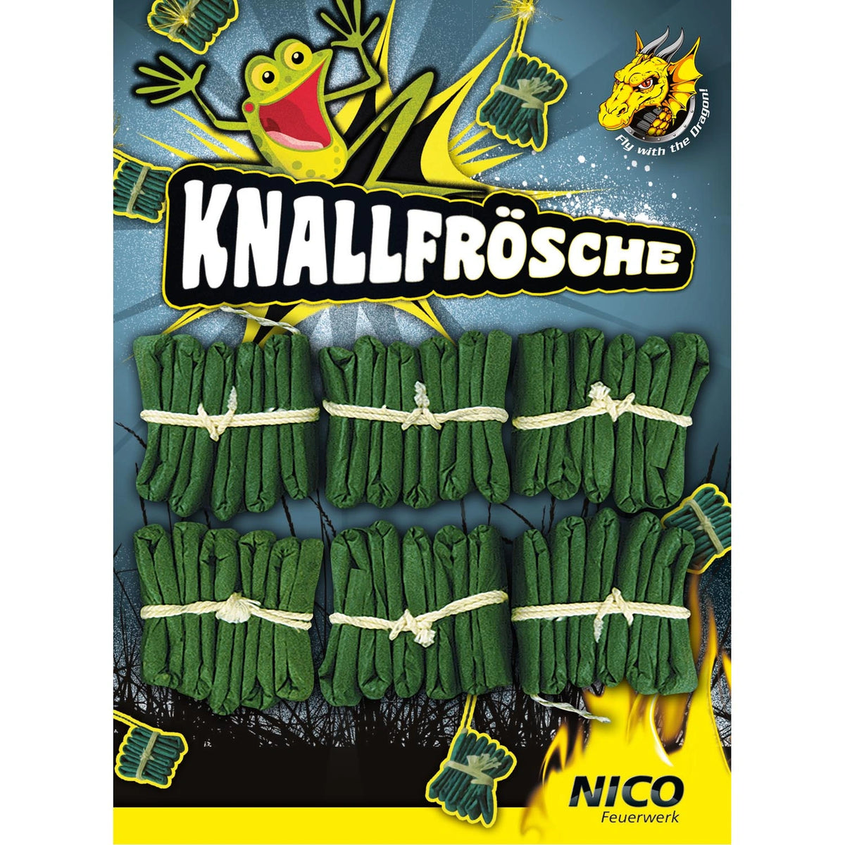 NICO Knallfrösche 6er Blister