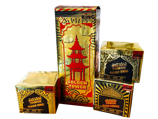 Wolff Golden Tower 3er Batterieset