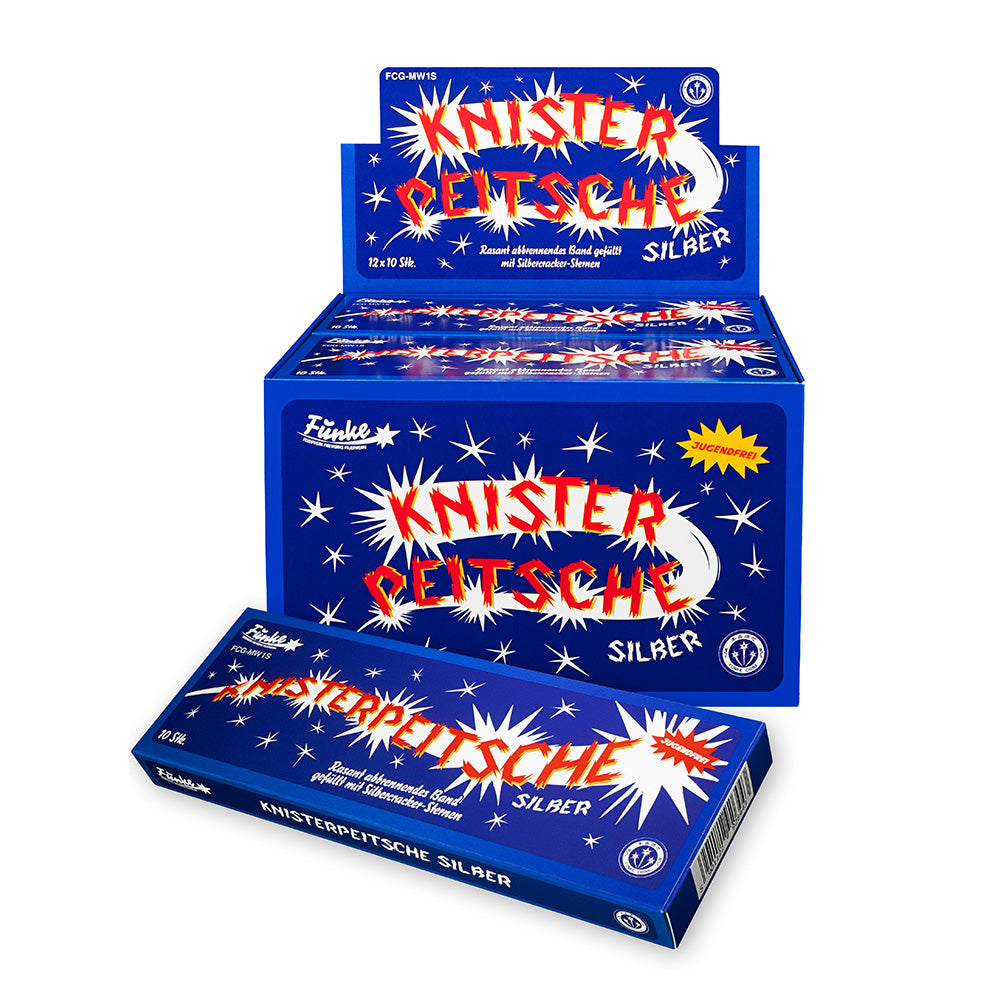 Funke Knisterpeitsche Silber