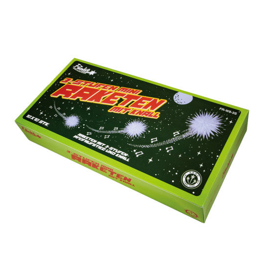Funke 3-traps mini-raketten met knal (100 stuks)