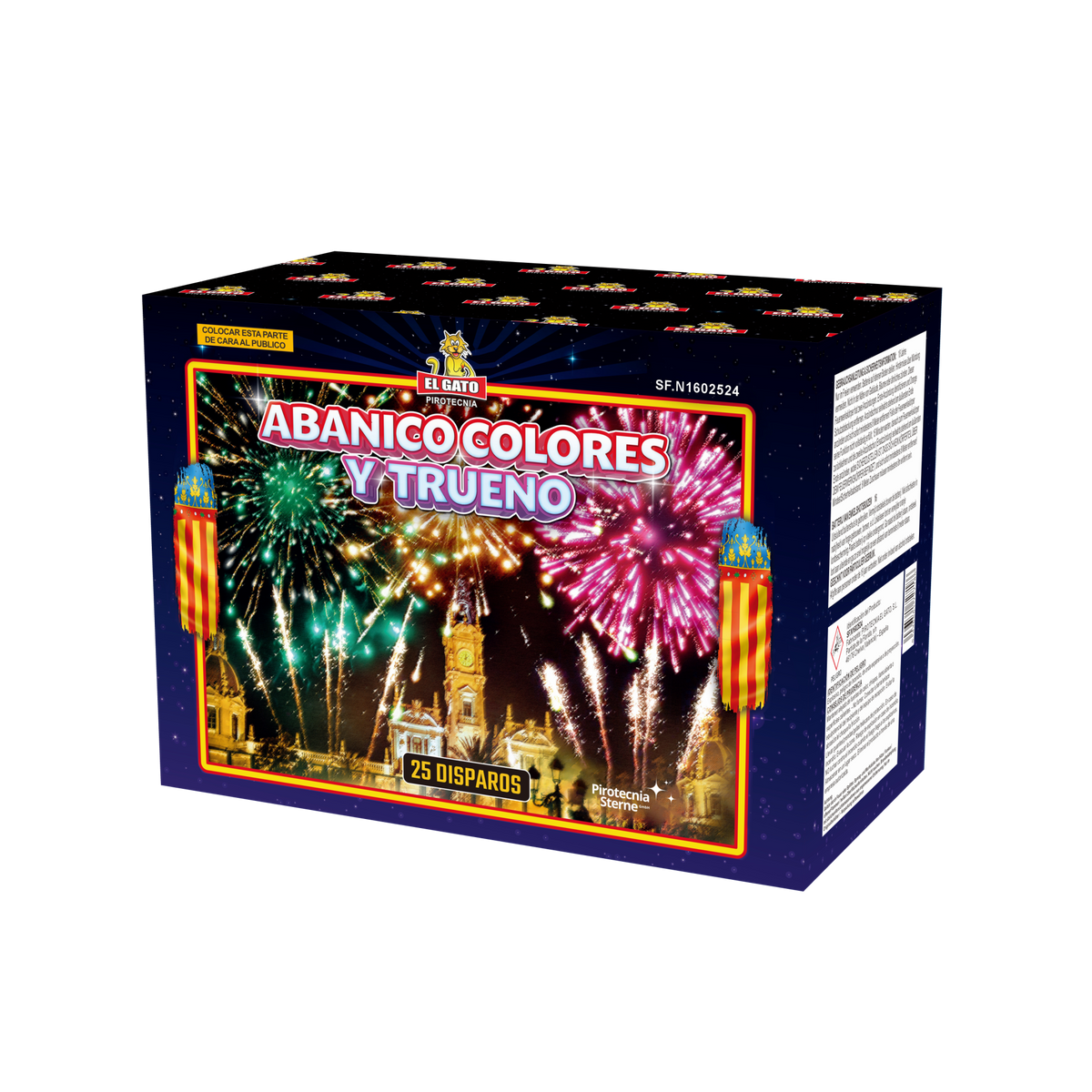 El Gato Abanico colores y trueno